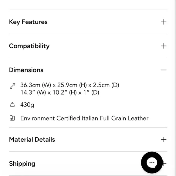 GRAMS(28) EUC 120 Leather Folio Nappa Black Laptop Case Holder Zip - Picture 11 of 11